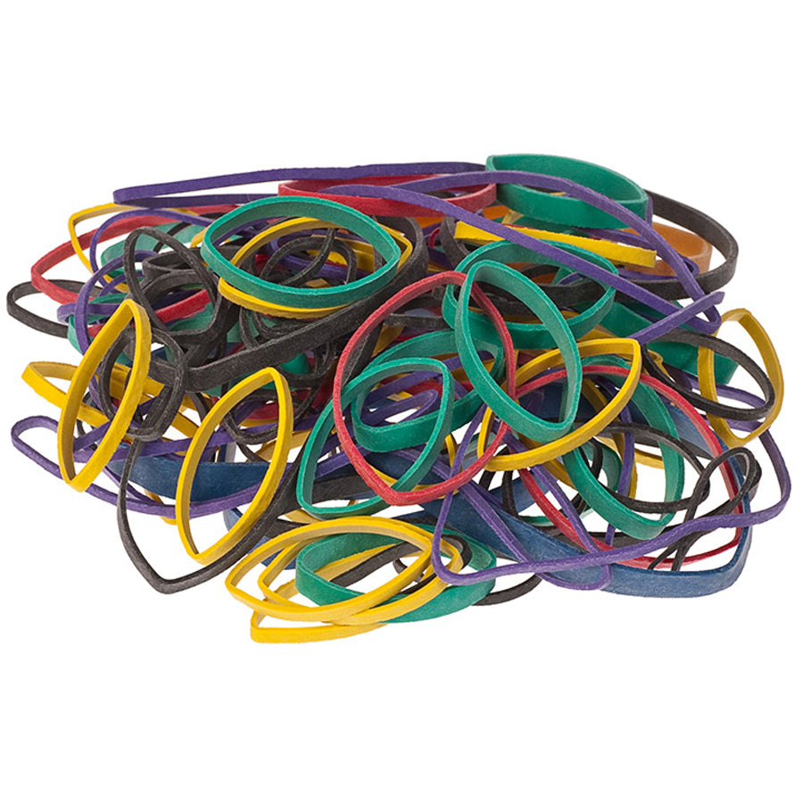 Gul gummibånd | 100 x 1,7 mm | Ca. 2.230 stk