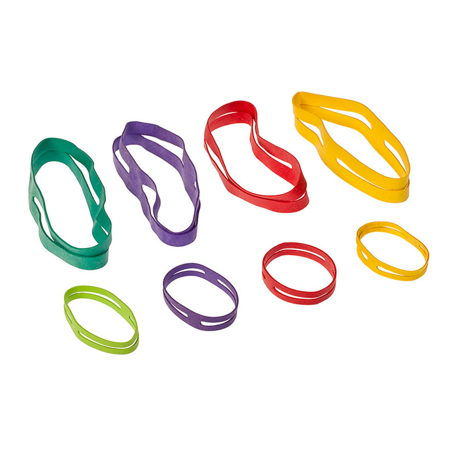 H-bånd 250 x 25 mm | Mix farver | Ca. 56 stk