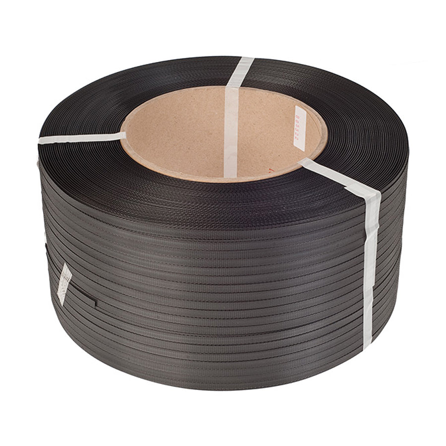 PP-strap 12 mm | sort | kerne 200 mm