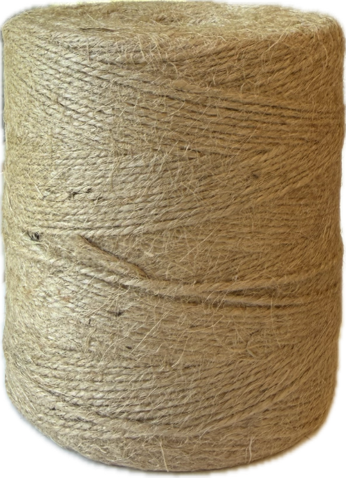 Jutegarn 1,7 mm | 3- slået | ca. 380 m