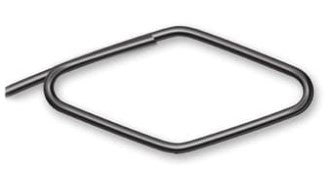 Manilaclips 3 cm, rudeformet, kantet 1000 stk