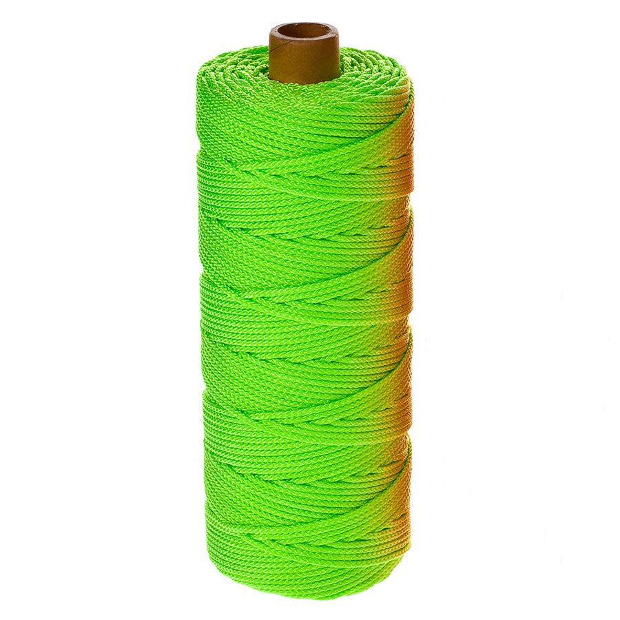 Murersnor | Fluorisende grøn | Krydsflettet | 1,5mm | 220meter
